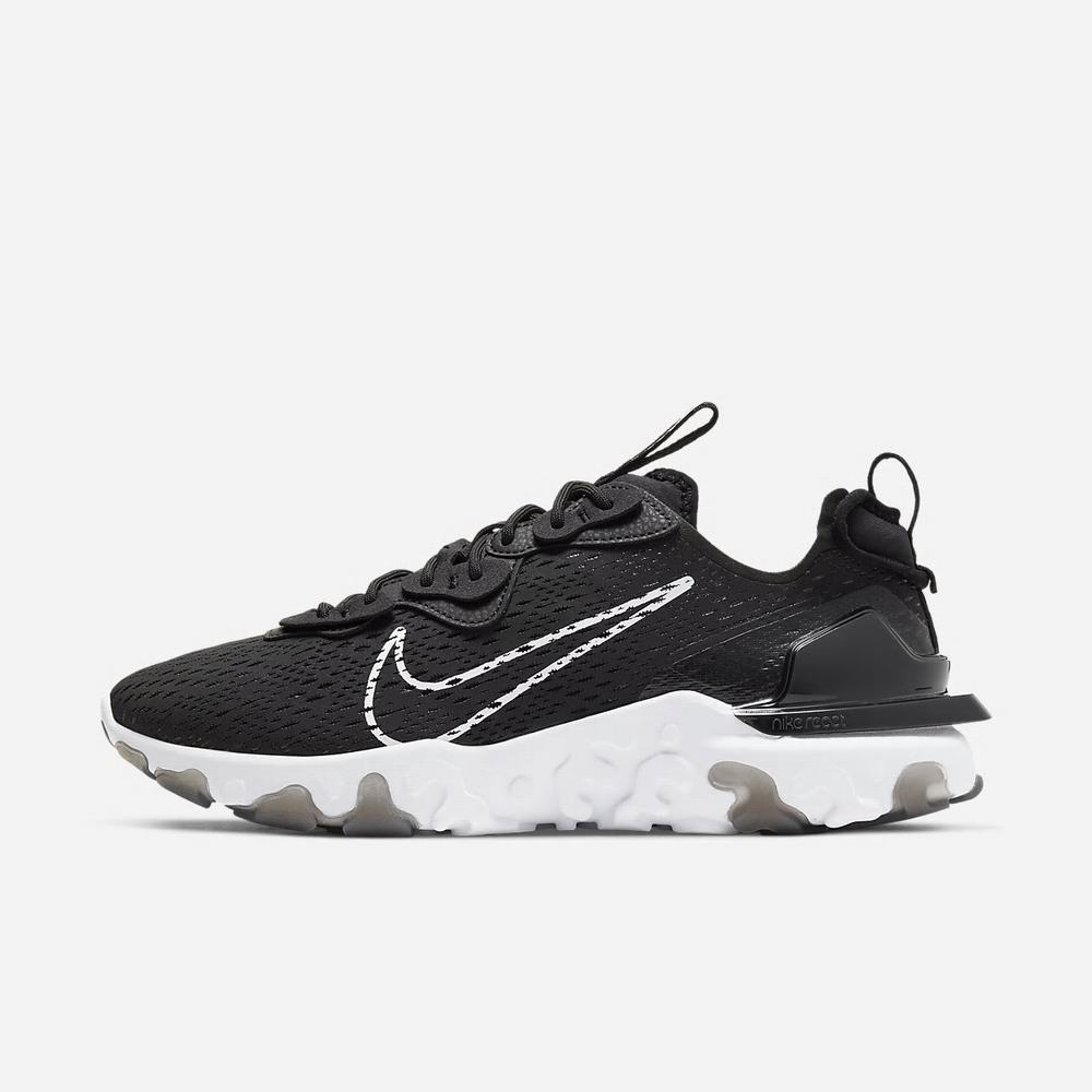 Sneakers Nike React Vision Noir 1479-623 Black/Black/White Homme | KGI-29164812